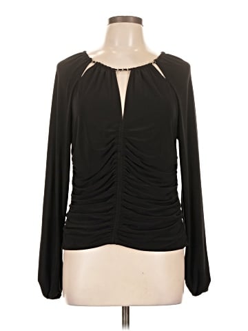White House Black Market Long Sleeve Blouse (view 1)