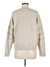Lucky Brand Chevron-herringbone Gray Pullover Sweater Size M - photo 2