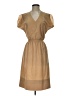 Assorted Brands Solid Tan Casual Dress Size S (estimated) - photo 1