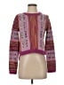 Gryphon New York Print Purple Pullover Sweater Size S - photo 1