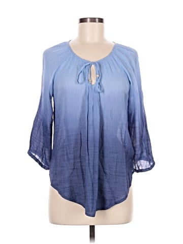 Byline by BYER CA 3/4 Sleeve Blouse (view 1)