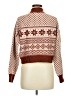 American Eagle Outfitters Print Brown Pullover Sweater Size M - photo 2