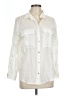 H&M Ivory Long Sleeve Button-Down Shirt Size 10 - photo 1