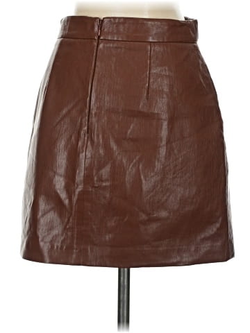 Wilfred Faux Leather Skirt (view 2)
