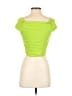 Zara Green Short Sleeve Top Size S - photo 2