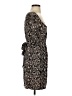 Juicy Couture Paisley Black Casual Dress Size P (petite) - photo 4