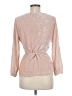 J.Crew Pink Long Sleeve Blouse Size 6 - photo 2