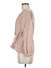 J.Crew Pink Long Sleeve Blouse Size 6 - photo 5