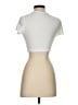 Shein Ivory Short Sleeve Turtleneck Size S - photo 2