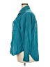 Lane Bryant 100% Lyocell Teal Long Sleeve Button-Down Shirt Size 18 - photo 5