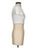 Shein Ivory Short Sleeve Turtleneck Size S - photo 4