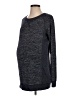 Gap - Maternity Gray Pullover Sweater Size Sm Maternity - photo 1