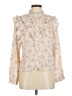 Pazzo Ivory Long Sleeve Blouse Size M - photo 1