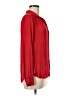 H&M 100% Polyester Red Long Sleeve Blouse Size 6 - photo 4