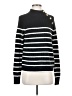 J.Crew Factory Store 100% Cotton Stripes Black Pullover Sweater Size S - photo 1