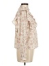 Pazzo Ivory Long Sleeve Blouse Size M - photo 4