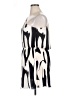 Shein 100% Polyester Graphic Ivory Black Romper Size XL - photo 5