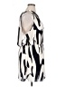 Shein 100% Polyester Graphic Ivory Black Romper Size XL - photo 4