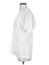 BKE White Short Sleeve Blouse Size S - photo 5