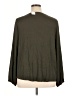 Ann Taylor LOFT 100% Polyester Green Long Sleeve Blouse Size XL - photo 2