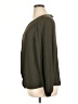 Ann Taylor LOFT 100% Polyester Green Long Sleeve Blouse Size XL - photo 5