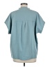 Mandala Blue Short Sleeve Turtleneck Size M - photo 2