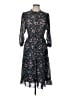 Gerard Darel Paisley Blue Cocktail Dress Size EU (FR) 42 / US 10 - photo 1