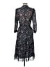 Gerard Darel Paisley Blue Cocktail Dress Size EU (FR) 42 / US 10 - photo 2