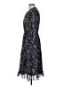 Gerard Darel Paisley Blue Cocktail Dress Size EU (FR) 42 / US 10 - photo 5