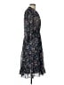 Gerard Darel Paisley Blue Cocktail Dress Size EU (FR) 42 / US 10 - photo 4