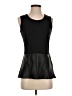 Ecru Black Sleeveless Top Size XS - photo 1