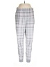 Joyspun Plaid Gray Casual Pants Size L - photo 1