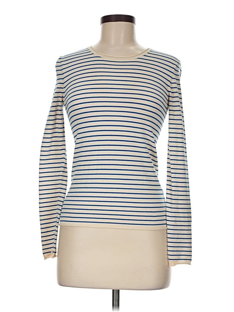 Pre-owned Zara Long Sleeve T-shirt In Blue