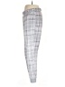 Joyspun Plaid Gray Casual Pants Size L - photo 5