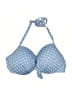 Shade & Shore Polka Dots Blue Swimsuit Top Size XL (38D) - photo 1