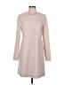 Tibi Solid Tan Casual Dress Size L (estimated) - photo 1