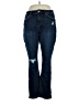 R&M Richards Hearts Blue Jeans Size 16 - photo 1