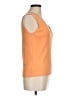 MULTIPLES Orange Sleeveless T-Shirt Size M - photo 4