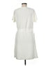 Unbranded Solid White Ivory Casual Dress Size M - photo 2