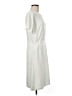 Unbranded Solid White Ivory Casual Dress Size M - photo 4