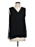 Naif 100% Polyester Black Sleeveless Blouse Size L (estimated) - photo 1