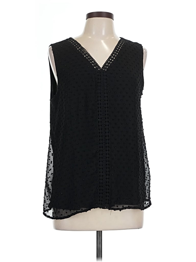 Pre-owned Naif Sleeveless Blouse In Black