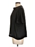 Nine Britton 100% Polyester Black Short Sleeve Blouse Size L - photo 5