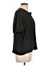 Nine Britton 100% Polyester Black Short Sleeve Blouse Size L - photo 4