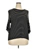 Lane Bryant Black 3/4 Sleeve Top Size 18 (3) - photo 1