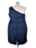 David's Bridal Blue Cocktail Dress Size 26 - photo 2