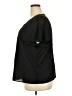 Shein Curve 100% Polyester Black Short Sleeve Blouse Size 2X (estimated) - photo 5