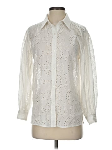 Nili Lotan Long Sleeve Blouse (view 1)