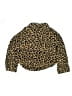 Zara Animal Print Gold Jacket Size 10 - photo 2