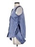 Milly Blue Long Sleeve Blouse Size 2 - photo 5